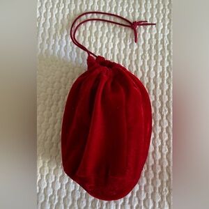 Gap Red Velvet Travel Shoes/Slippers